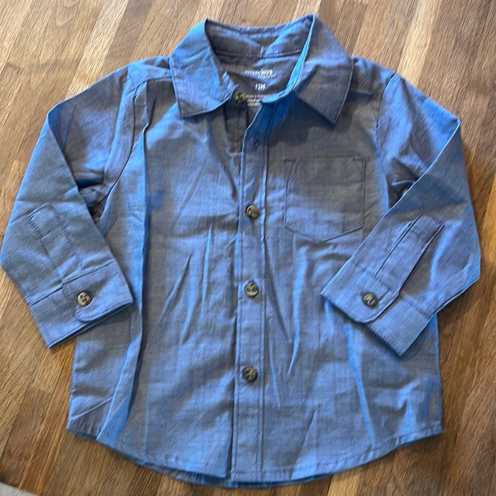 Carters button up dress shirt